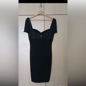 Liu Jo Black Midi Dress size M EU 46